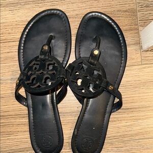 Tory Burch Black Sandals for Women